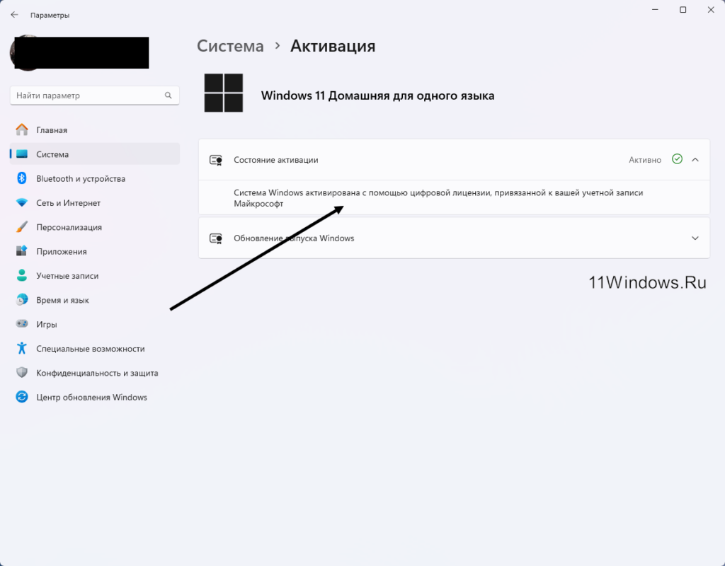 состояние активации лицензии