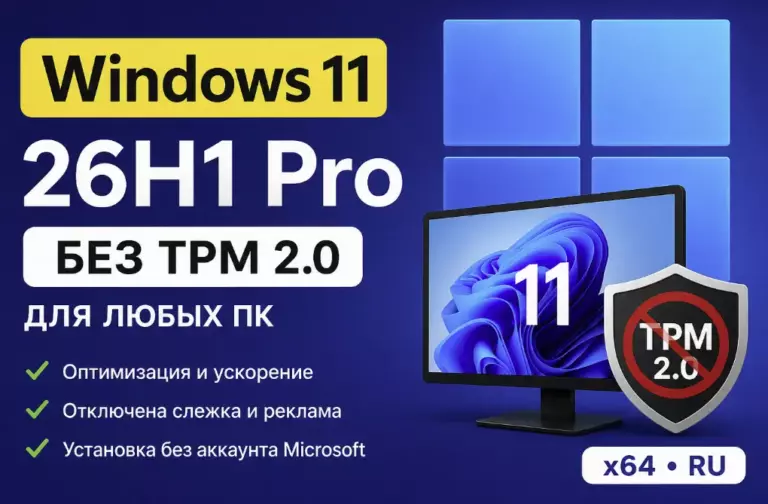 Windows 11 26H1 Pro